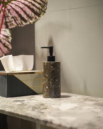 MARBLE SOAP DISPENSER