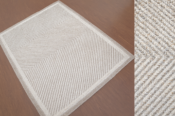 MUSTARD POLYESTER RUG