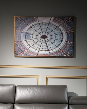 Single-Frame Spray-Paint Wall Art