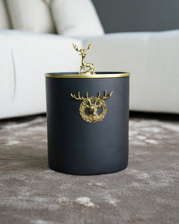 Resin Metal Trash Can