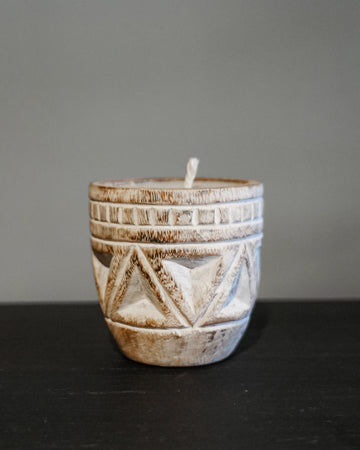 Classic Wooden Candle