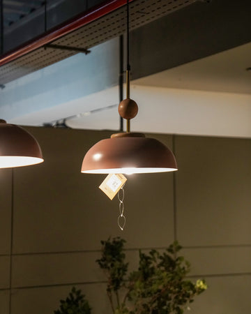 Printed Glass Frame Pendant Lamp
