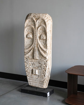 Indonesian Tribal Mask Sculpture