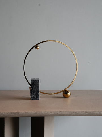 Metal Disc Ornament