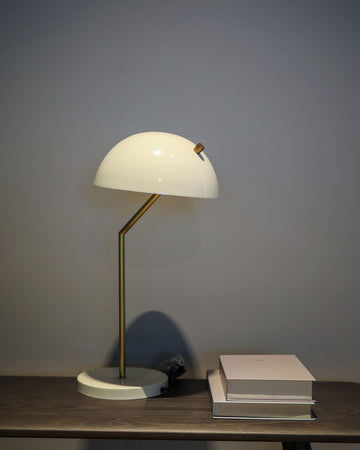 Off-White Iron Freestanding Floor Lamp