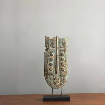 Wooden Decor - Mask Figure