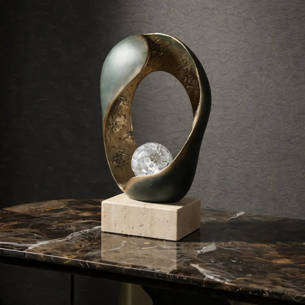 Gilded Snow-Reflecting Ornaments