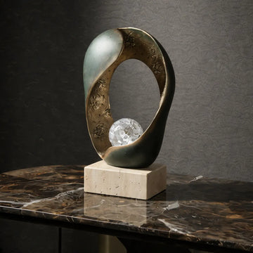 Gilded Snow-Reflecting Ornaments