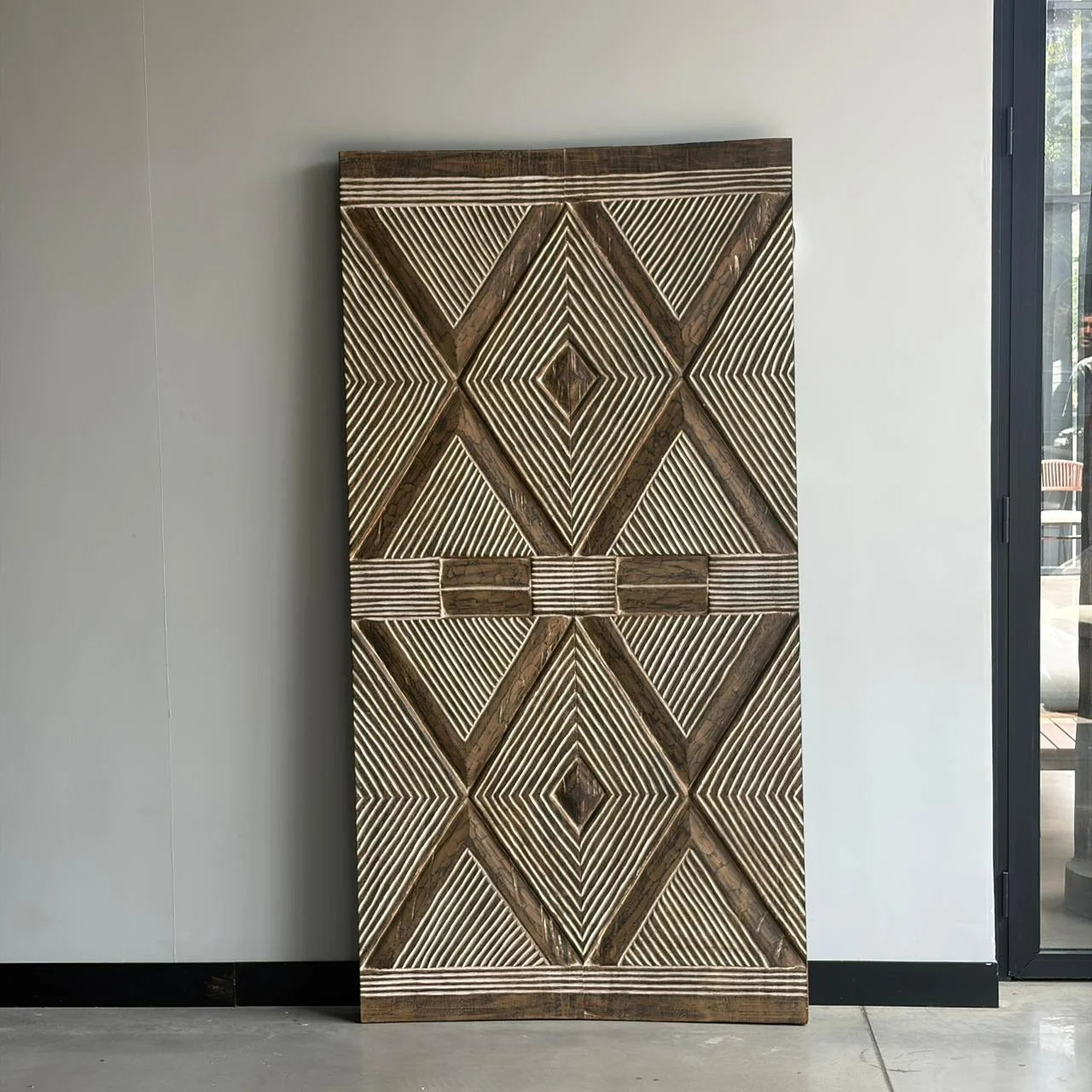Carved Wooden Wall Panel