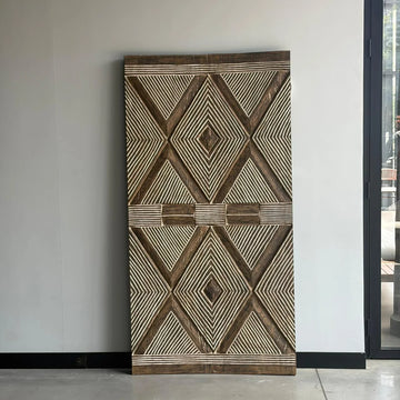 Carved Wooden Wall Panel