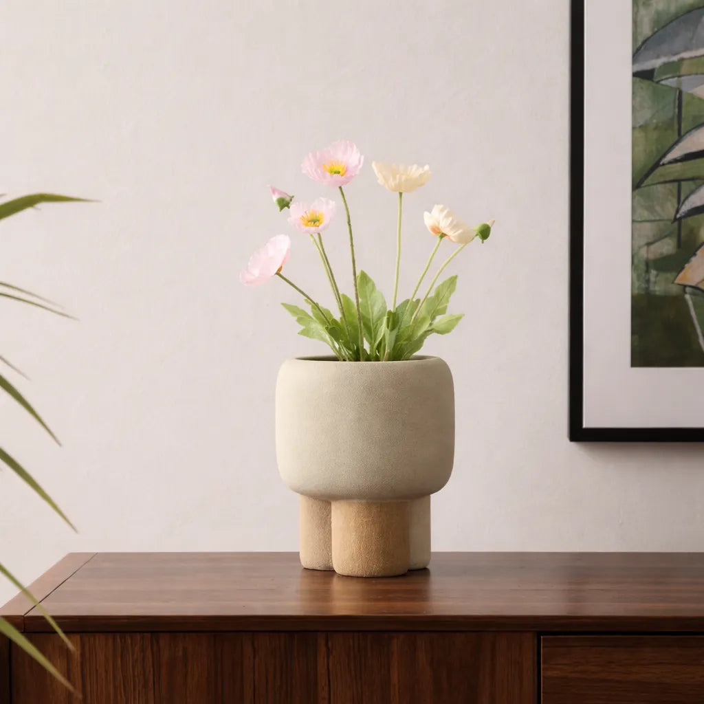 Round Foot Vase