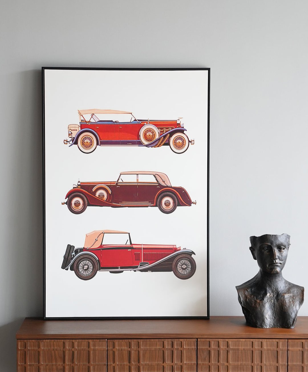 Single-Frame Spray Paint Wall Art