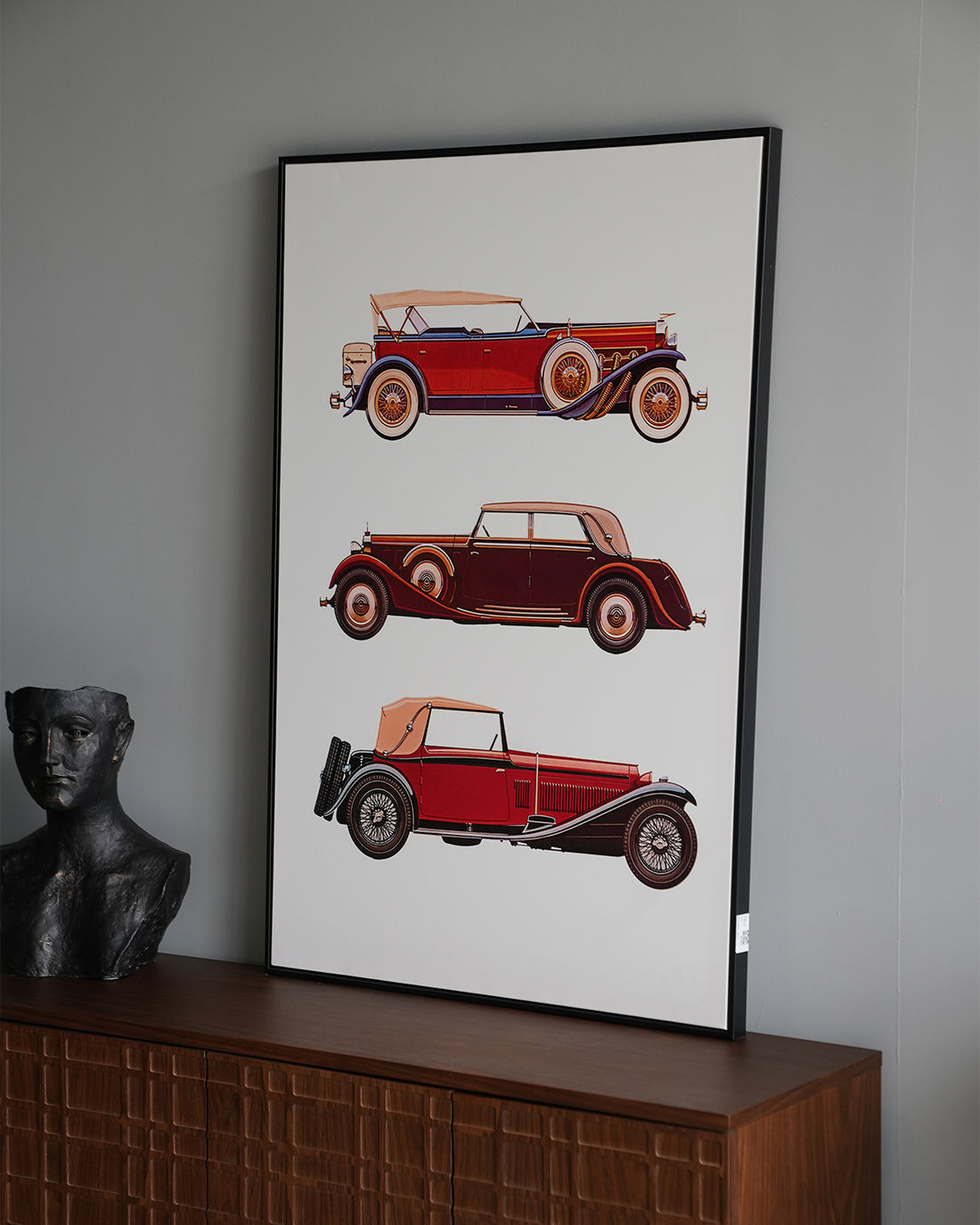 Single-Frame Spray Paint Wall Art