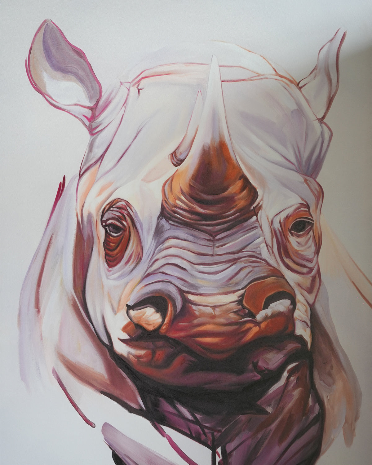 Single-Frame Spray-Paint Wall Art