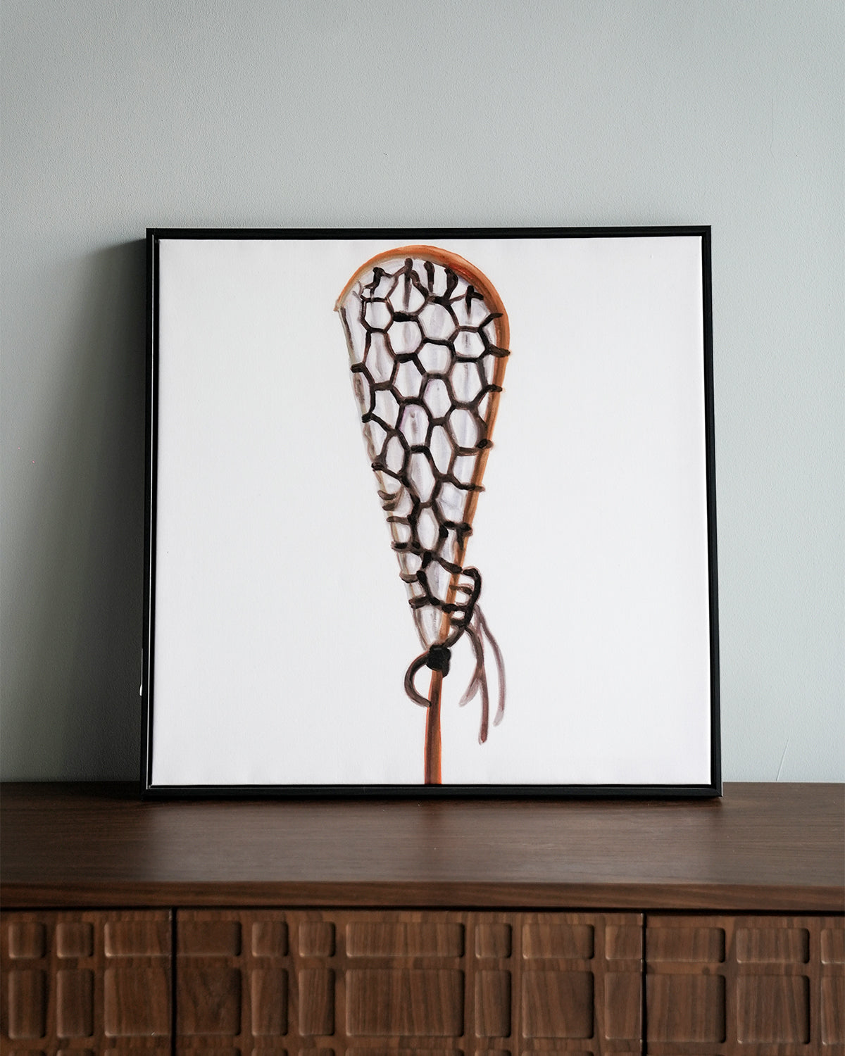 Single-Frame Spray Paint Wall Art
