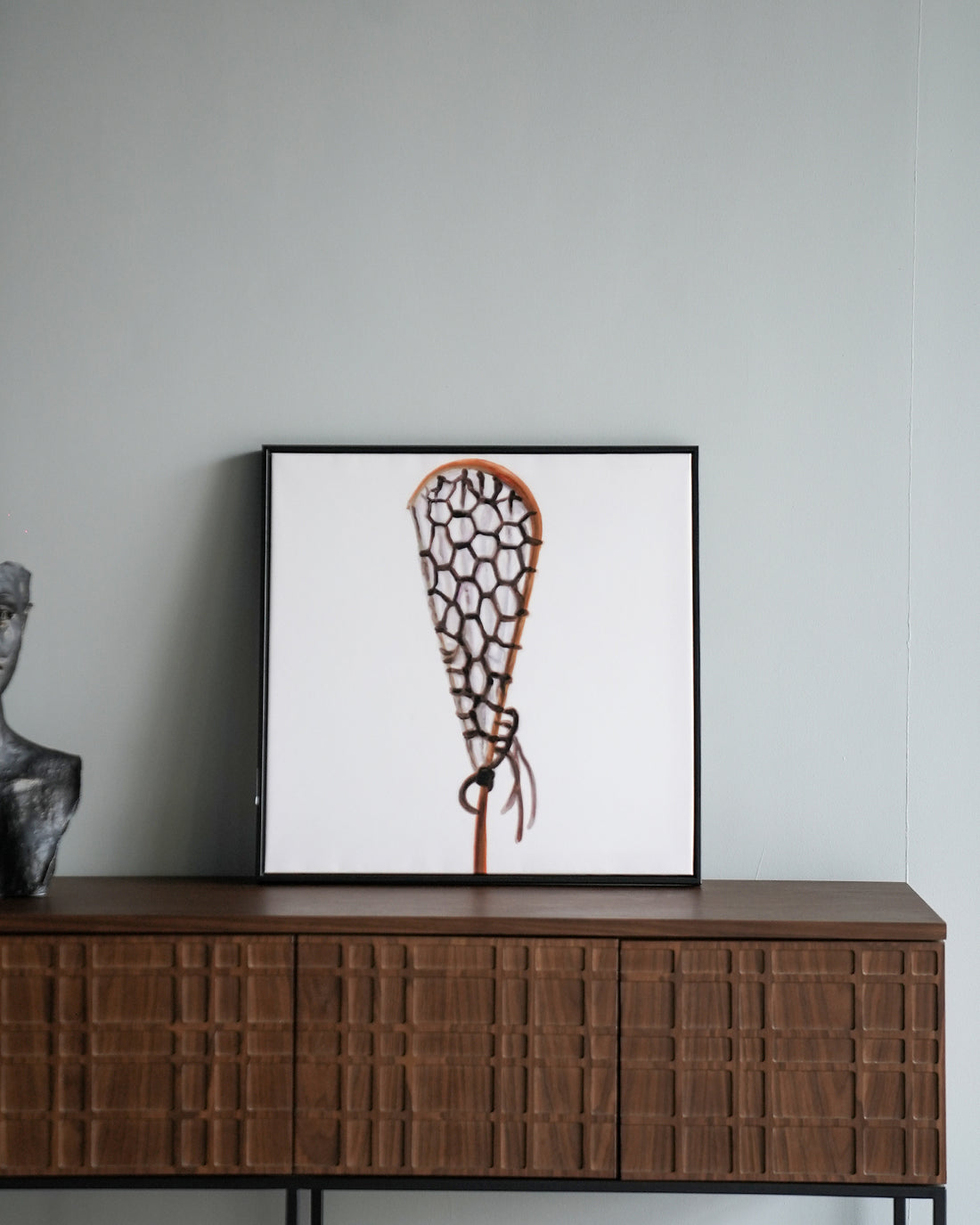 Single-Frame Spray Paint Wall Art