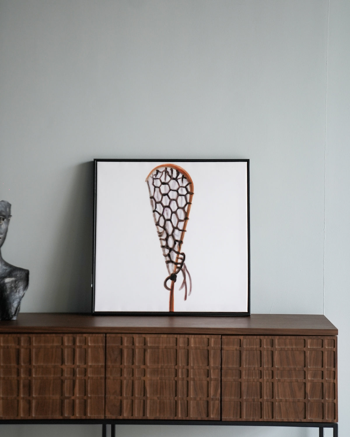 Single-Frame Spray Paint Wall Art