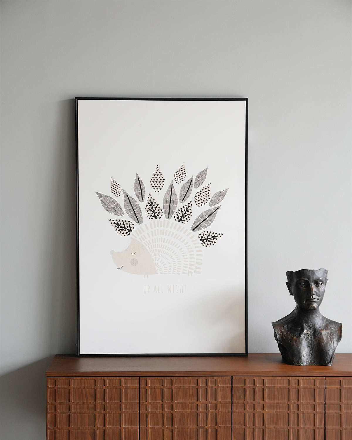 Single-Frame Spray Paint Wall Art