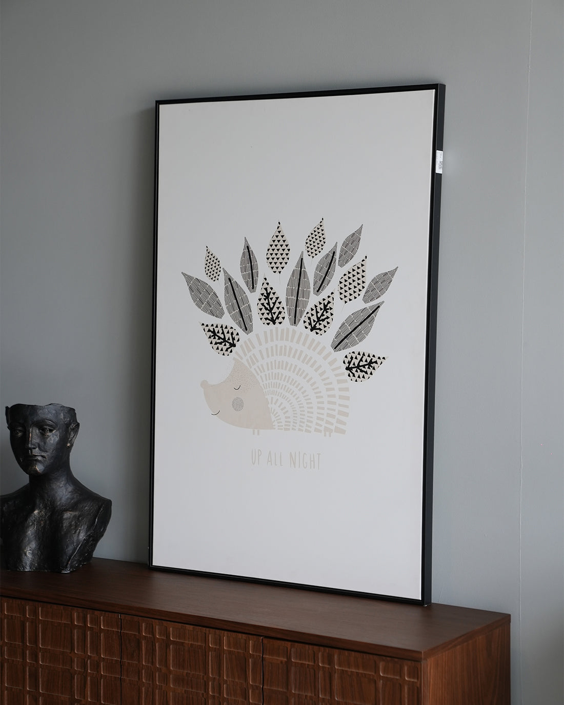 Single-Frame Spray Paint Wall Art