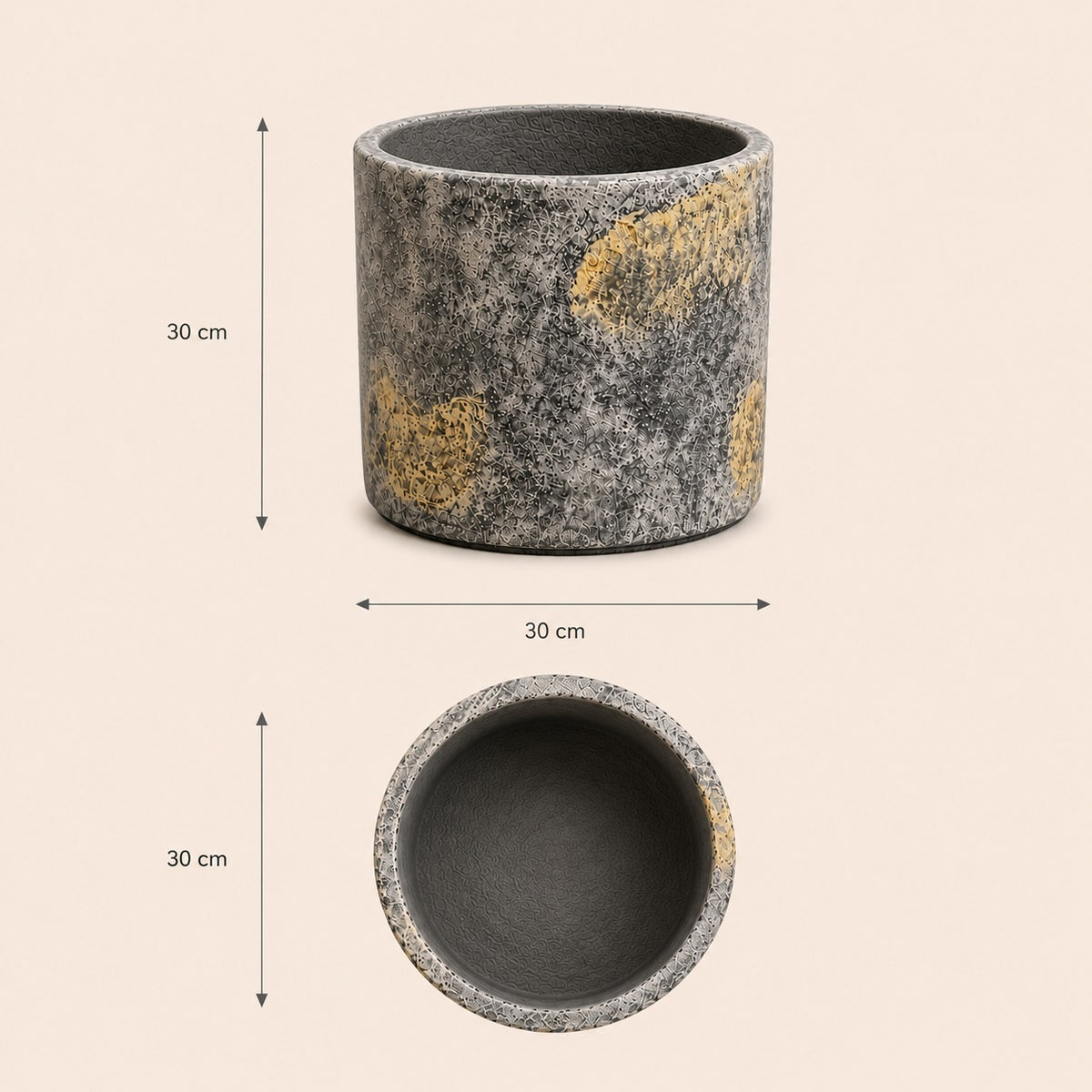Stone Patina Planter