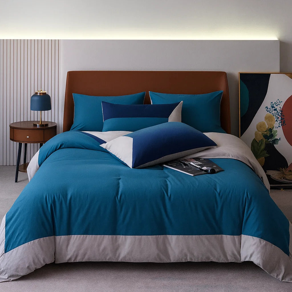 Duvet Set – Lake Blue