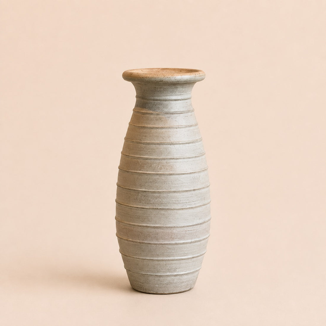 Tall Textured Floor Vase