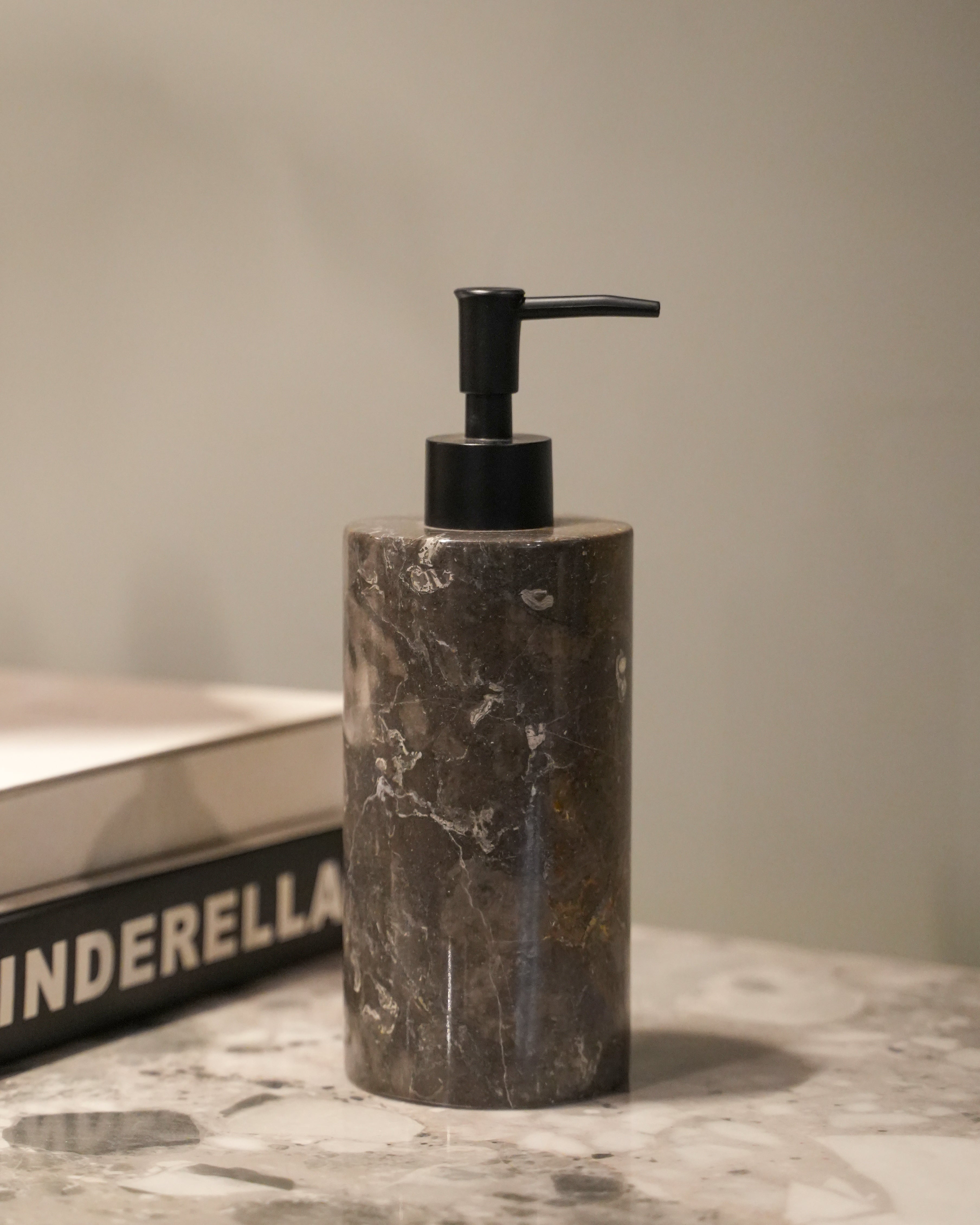 MARBLE SOAP DISPENSER