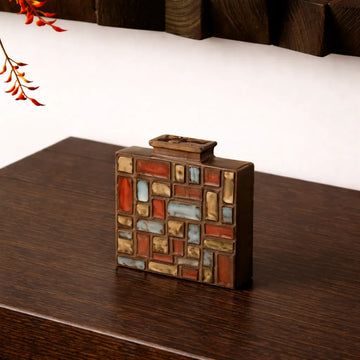 Colored Square Bottle
