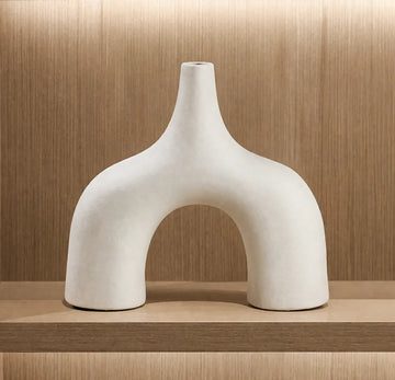 Narrow Mouth Wide Body Vase