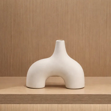 Narrow Mouth Wide Body Vase