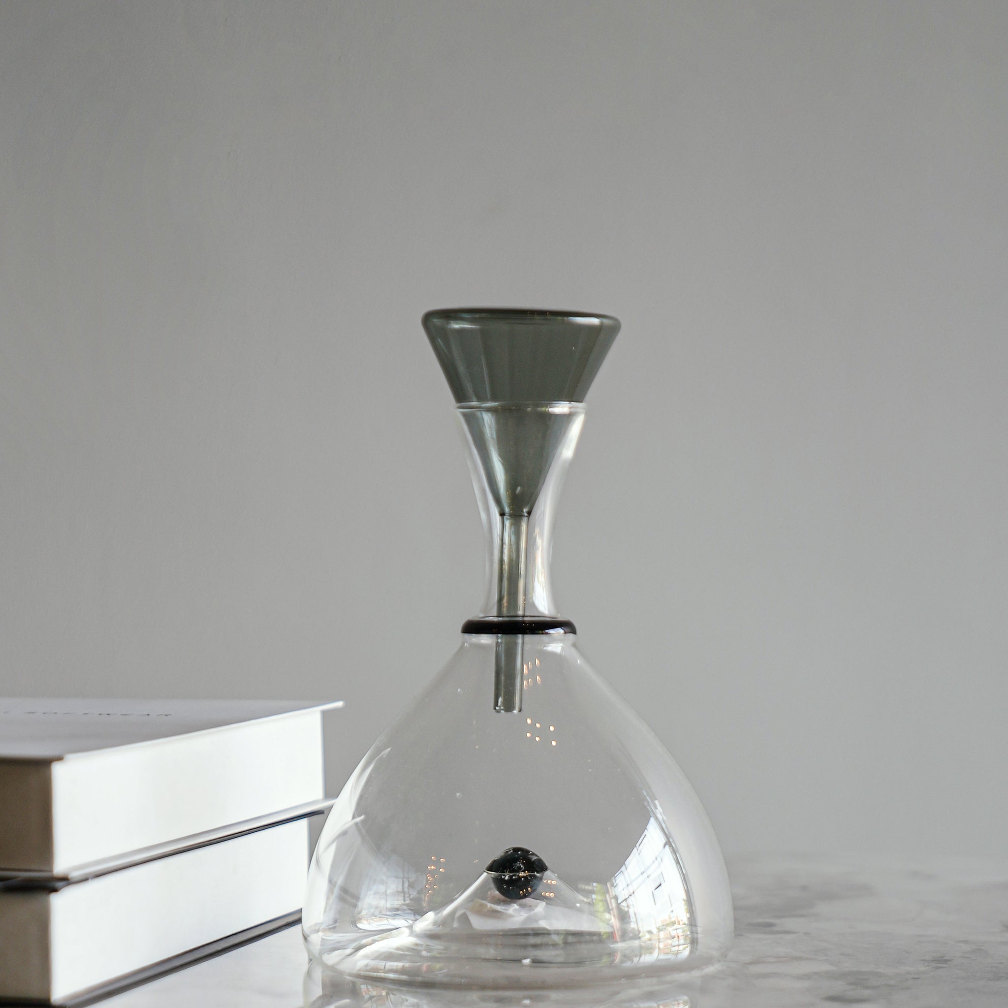 Modern Black Wine Bottle