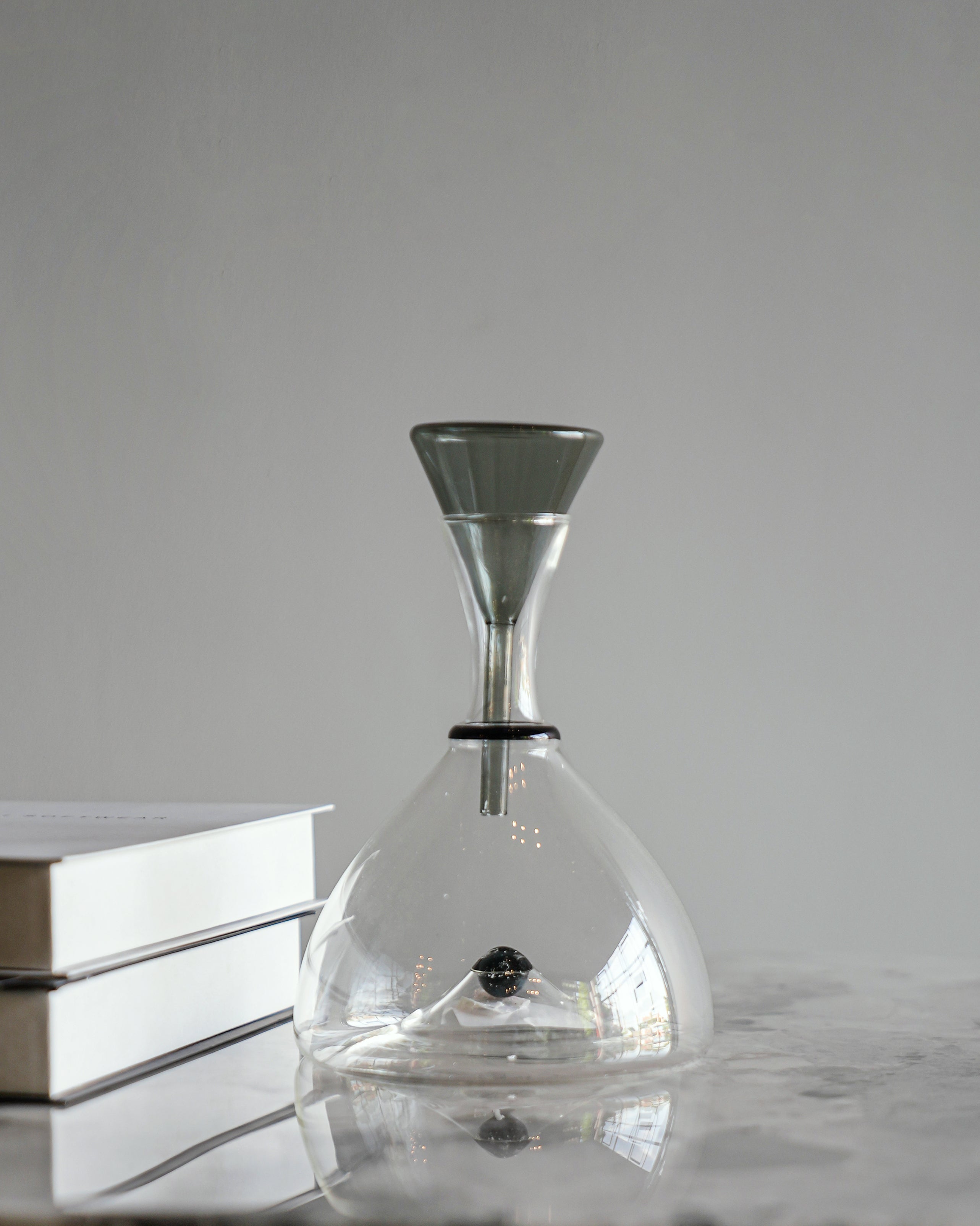 Modern Black Wine Bottle