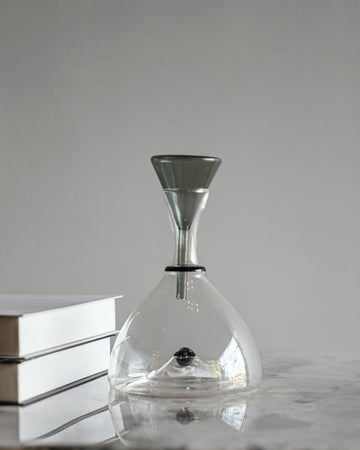 Modern Black Wine Bottle