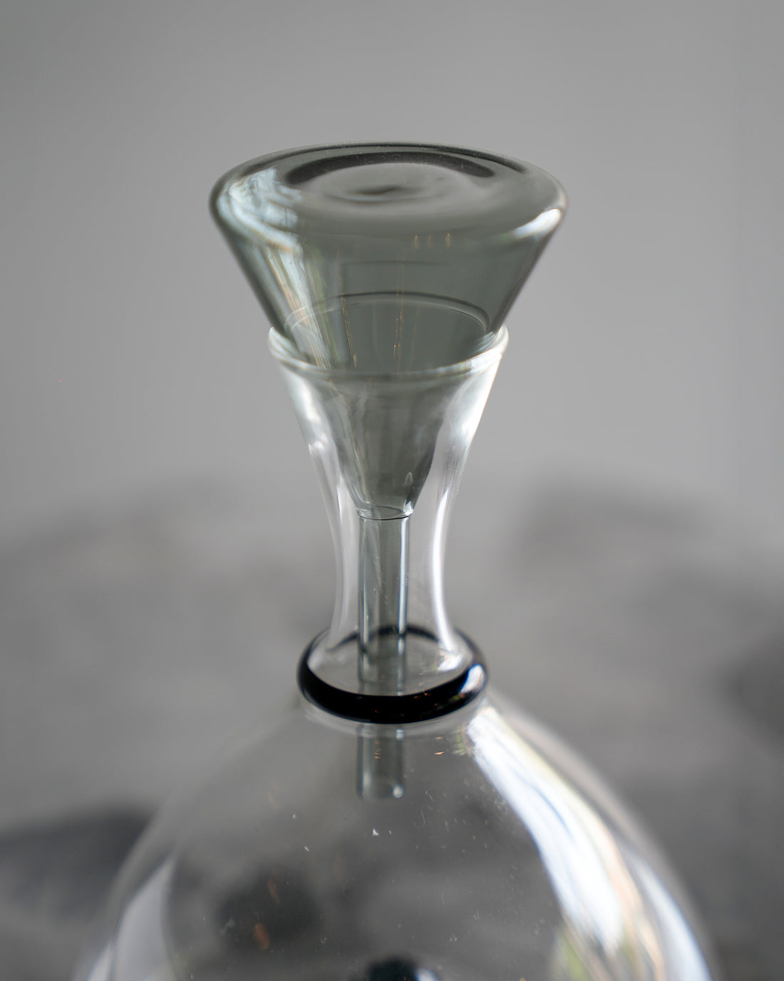 Modern Black Wine Bottle