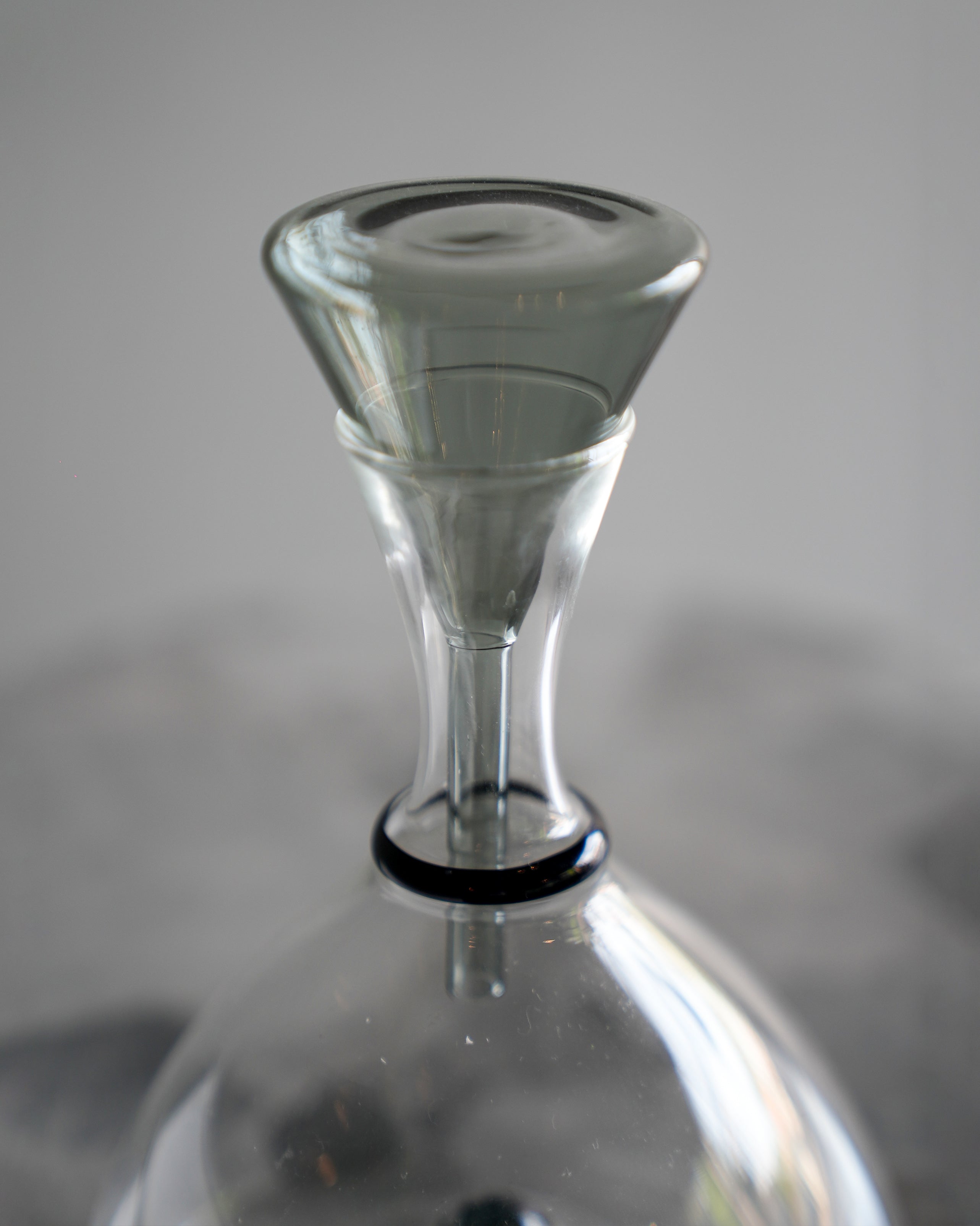 Modern Black Wine Bottle