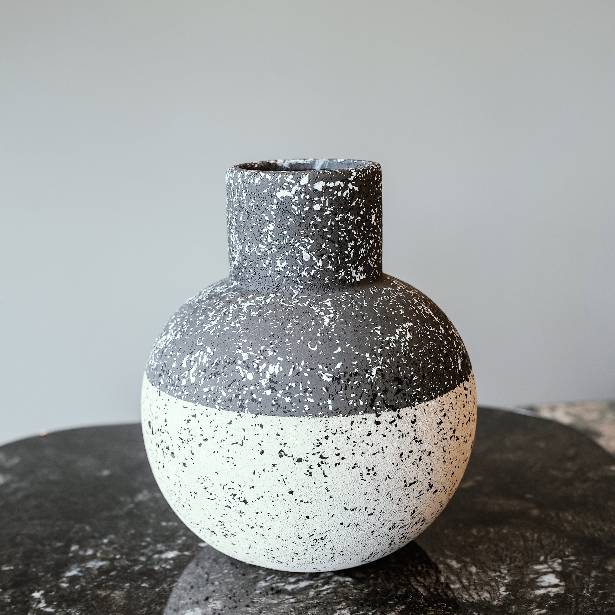 Monochrome Ceramic Vase