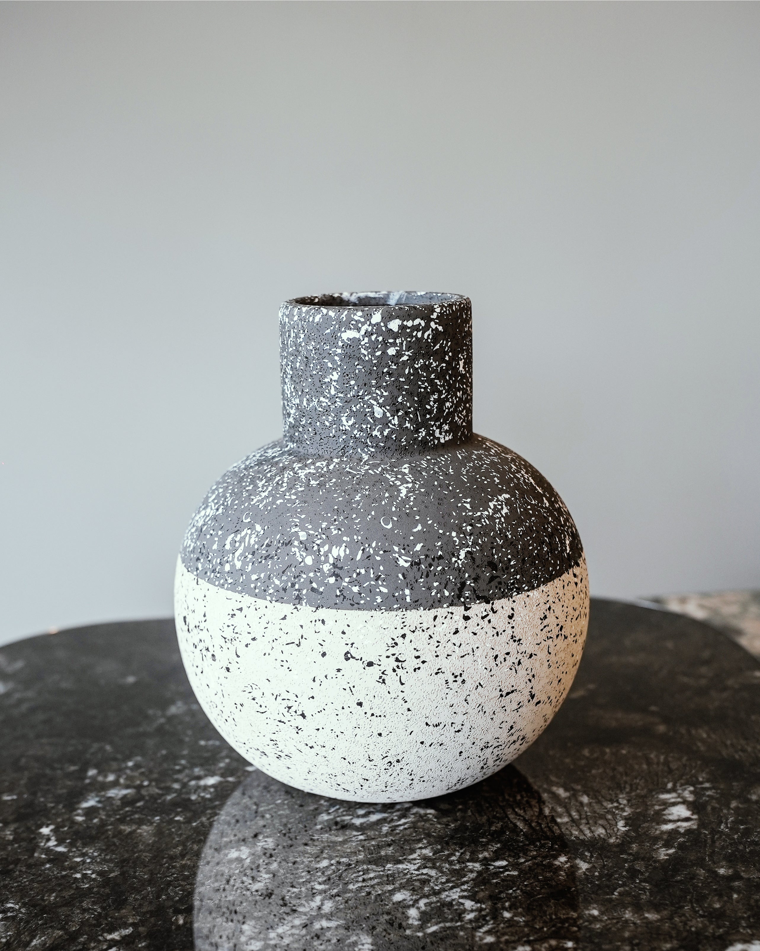 Monochrome Ceramic Vase