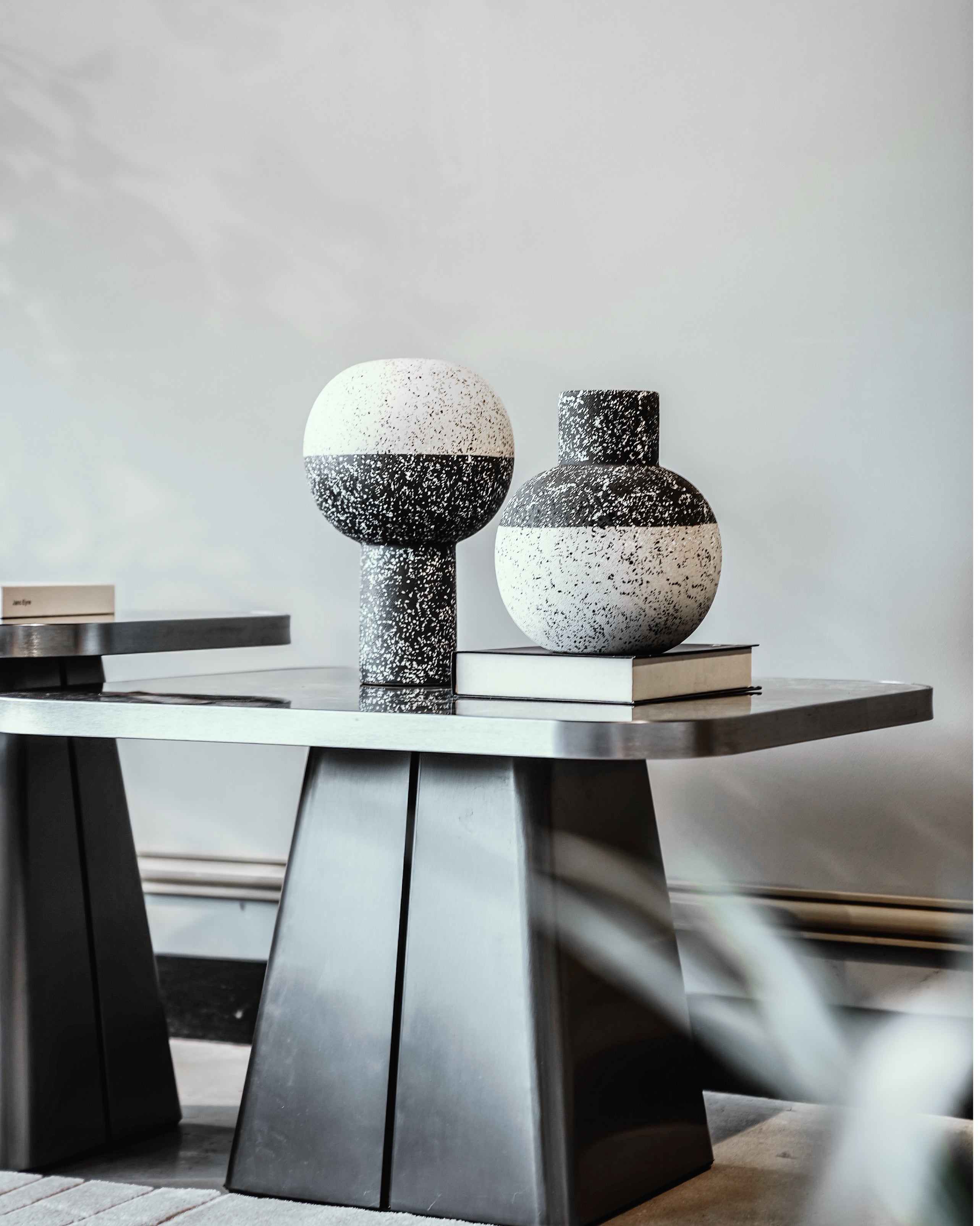 Monochrome Ceramic Vase