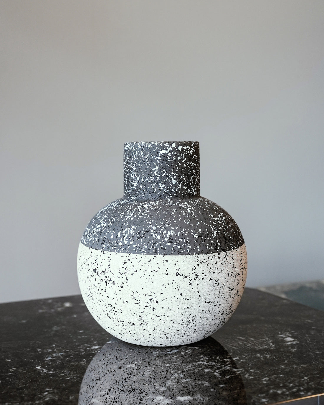Monochrome Ceramic Vase