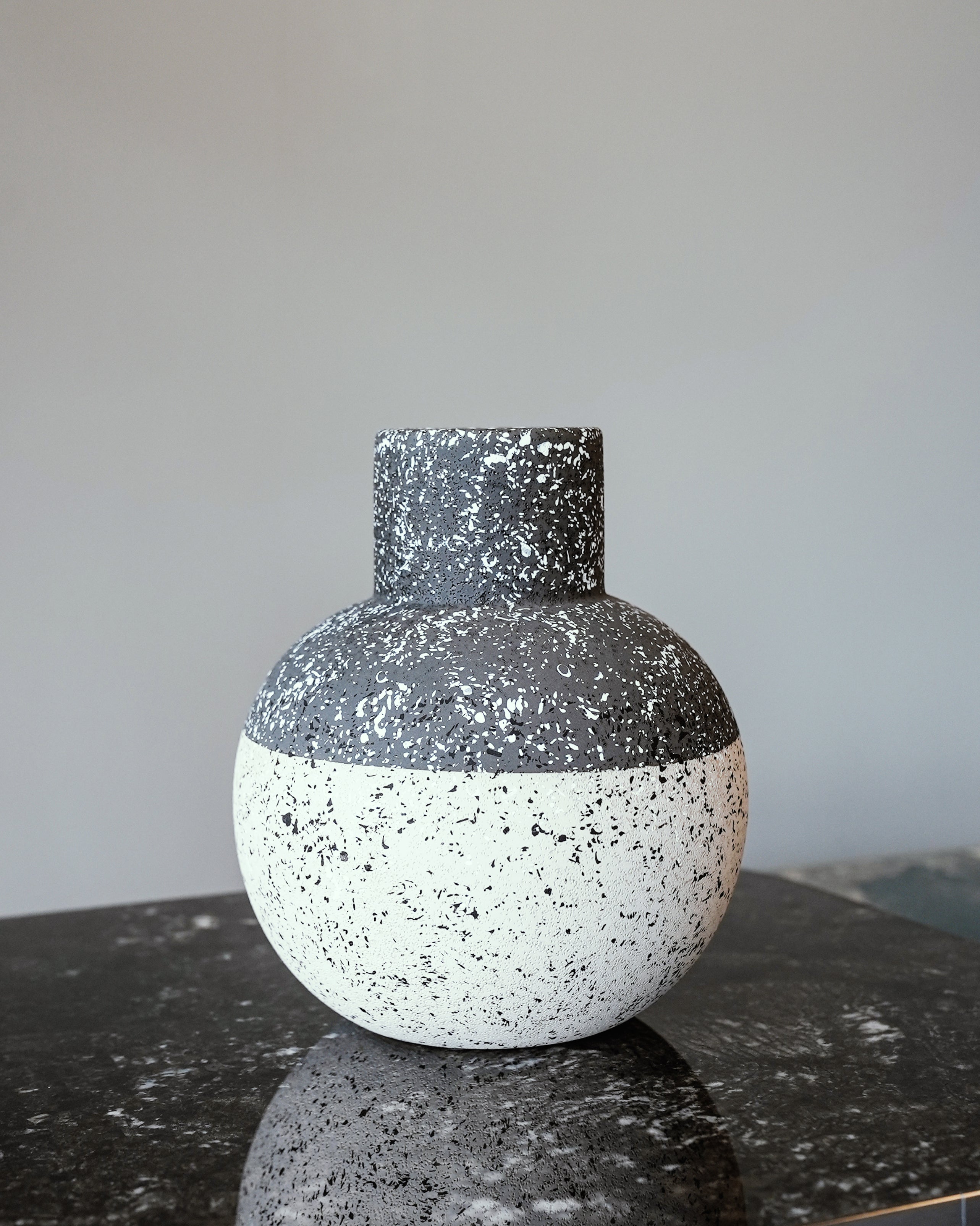 Monochrome Ceramic Vase