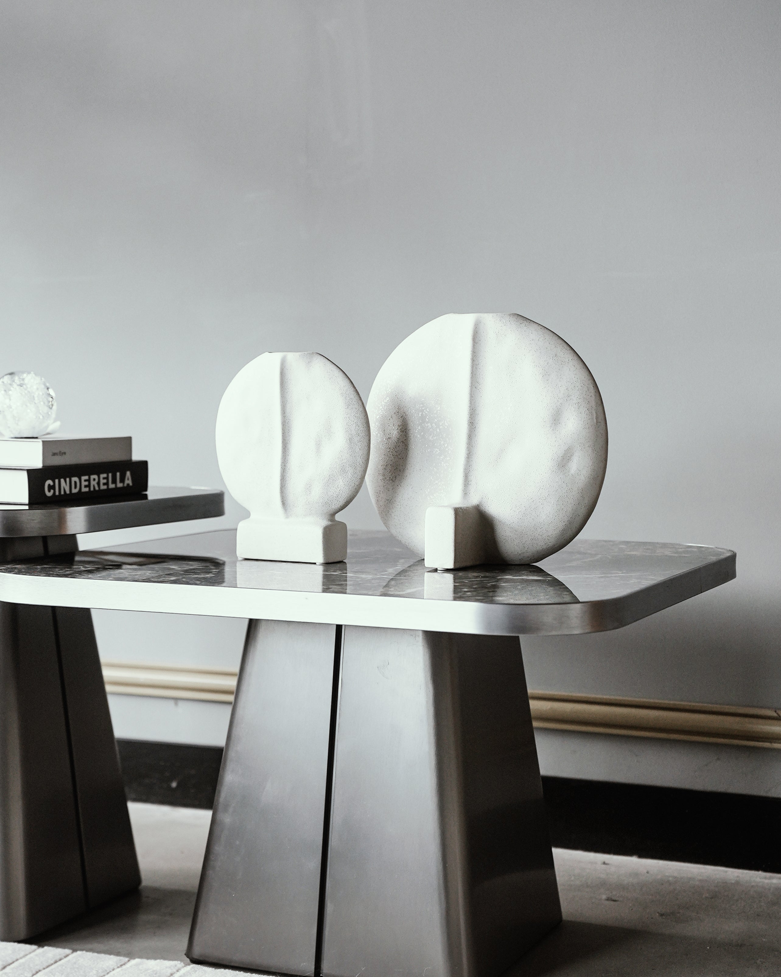 Contemporary Glass & Ceramic Vase