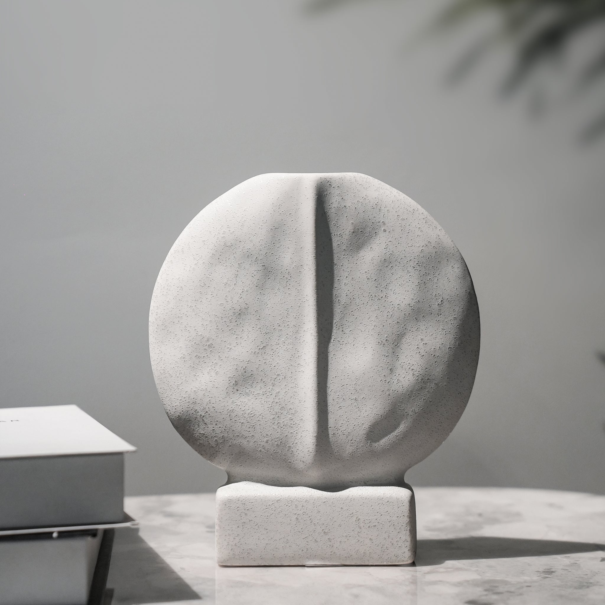 Contemporary Glass & Ceramic Vase