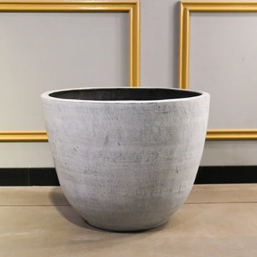 Rustic Clay Decor Pot