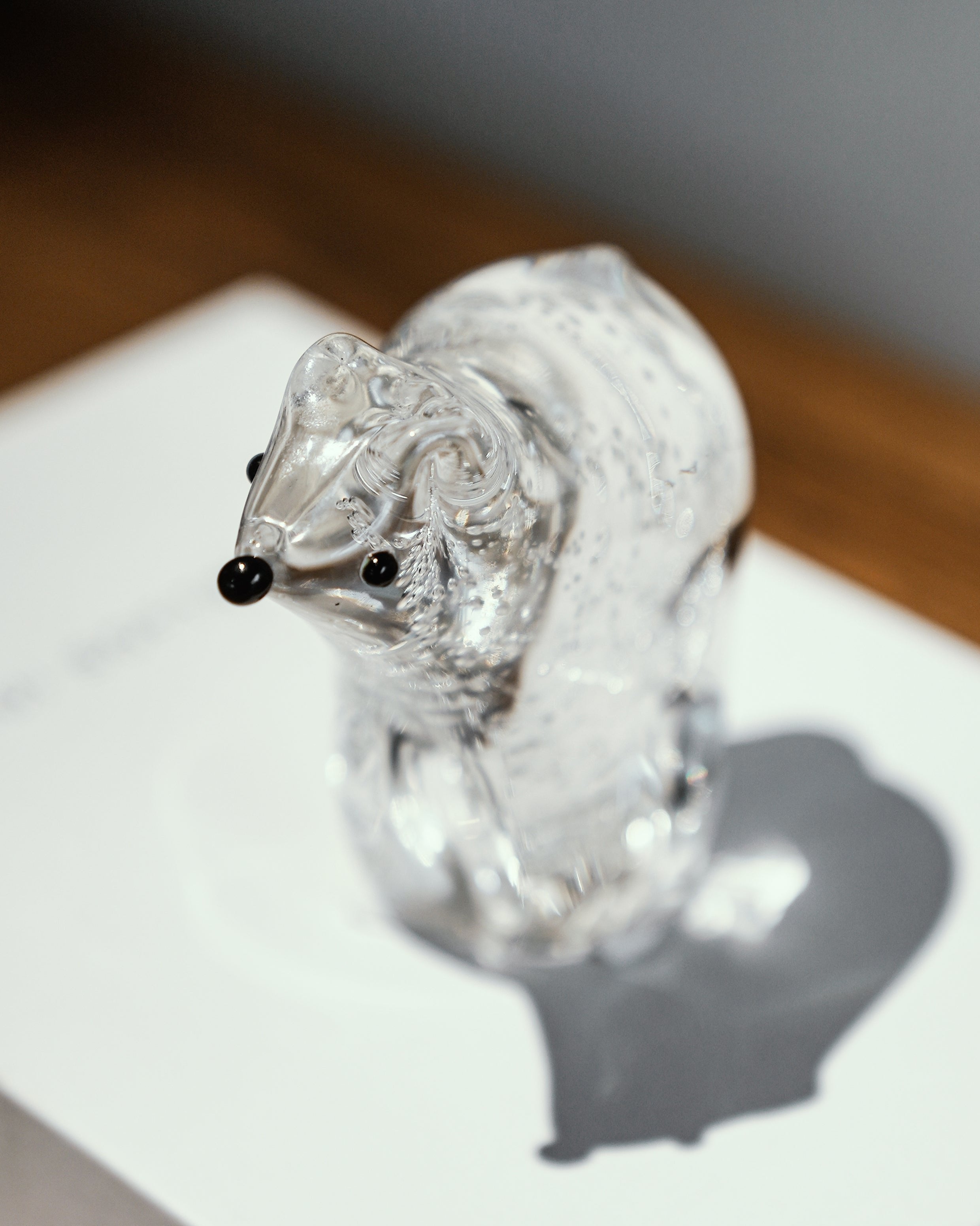 Glass bear Ornament