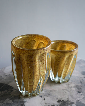 Elegant Clear Glass Vase