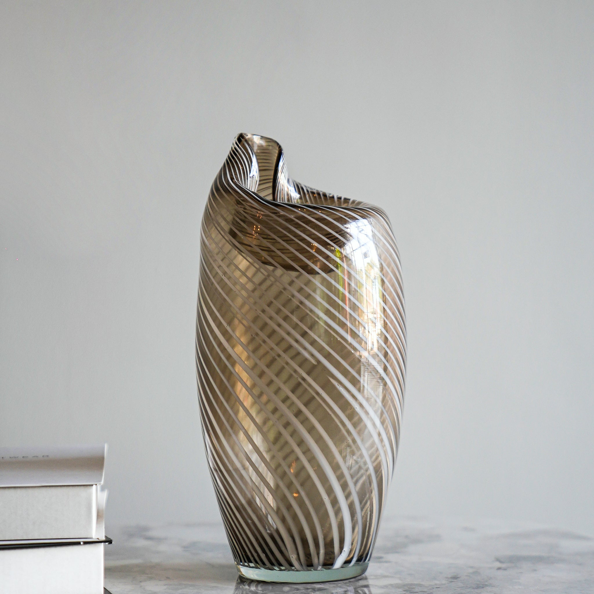 Glass designed Vase