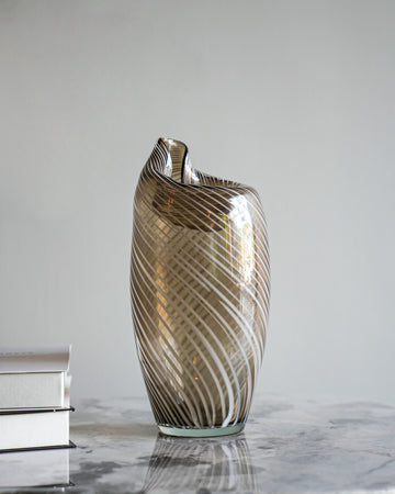 Glass designed Vase