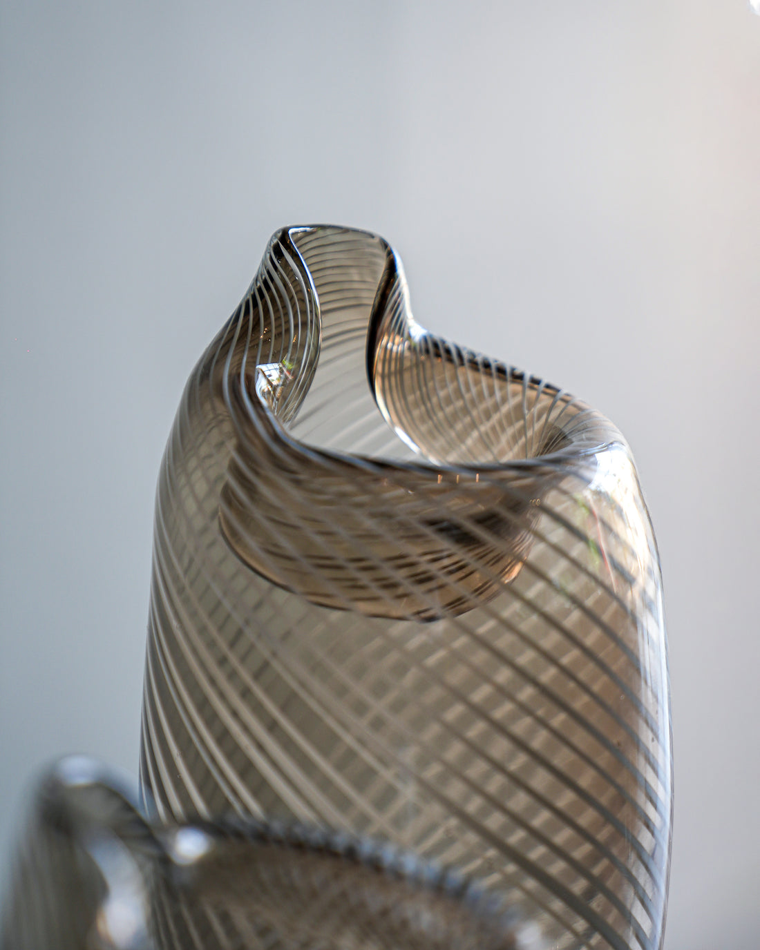 Glass designed Vase
