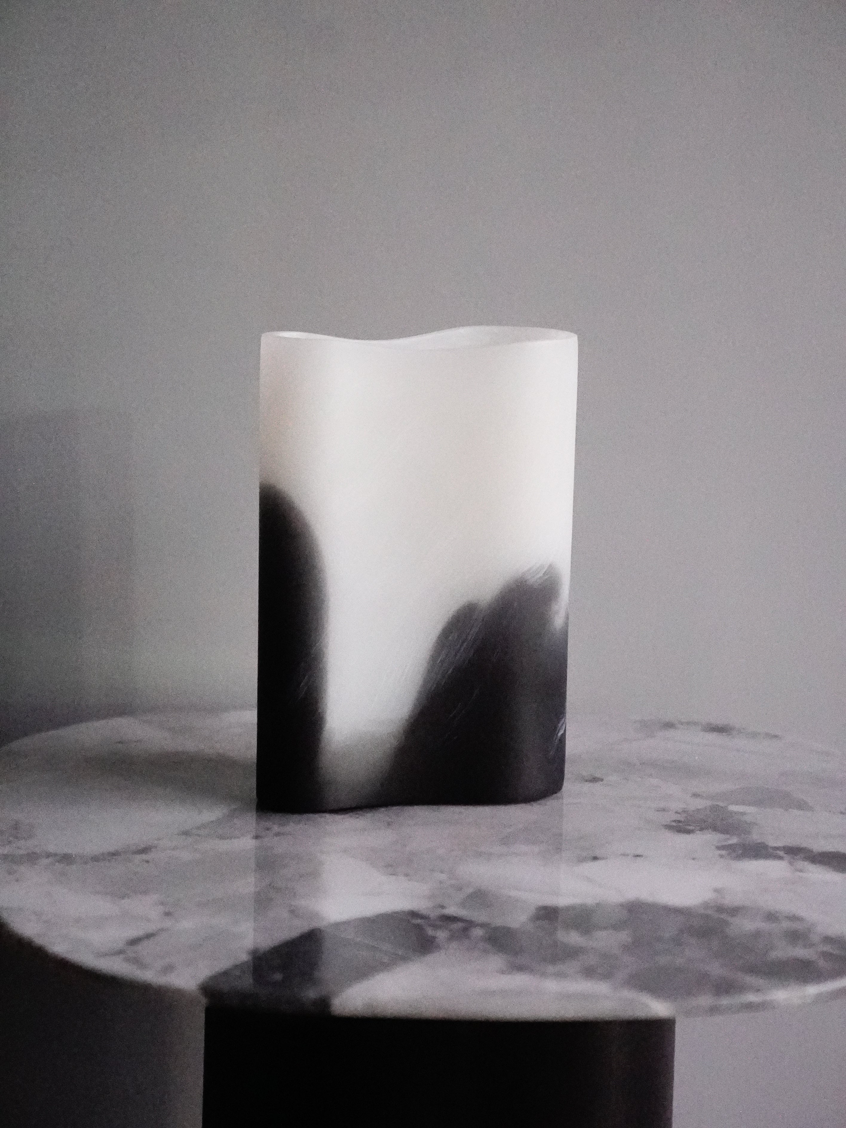 Bold Ink Pattern Vase