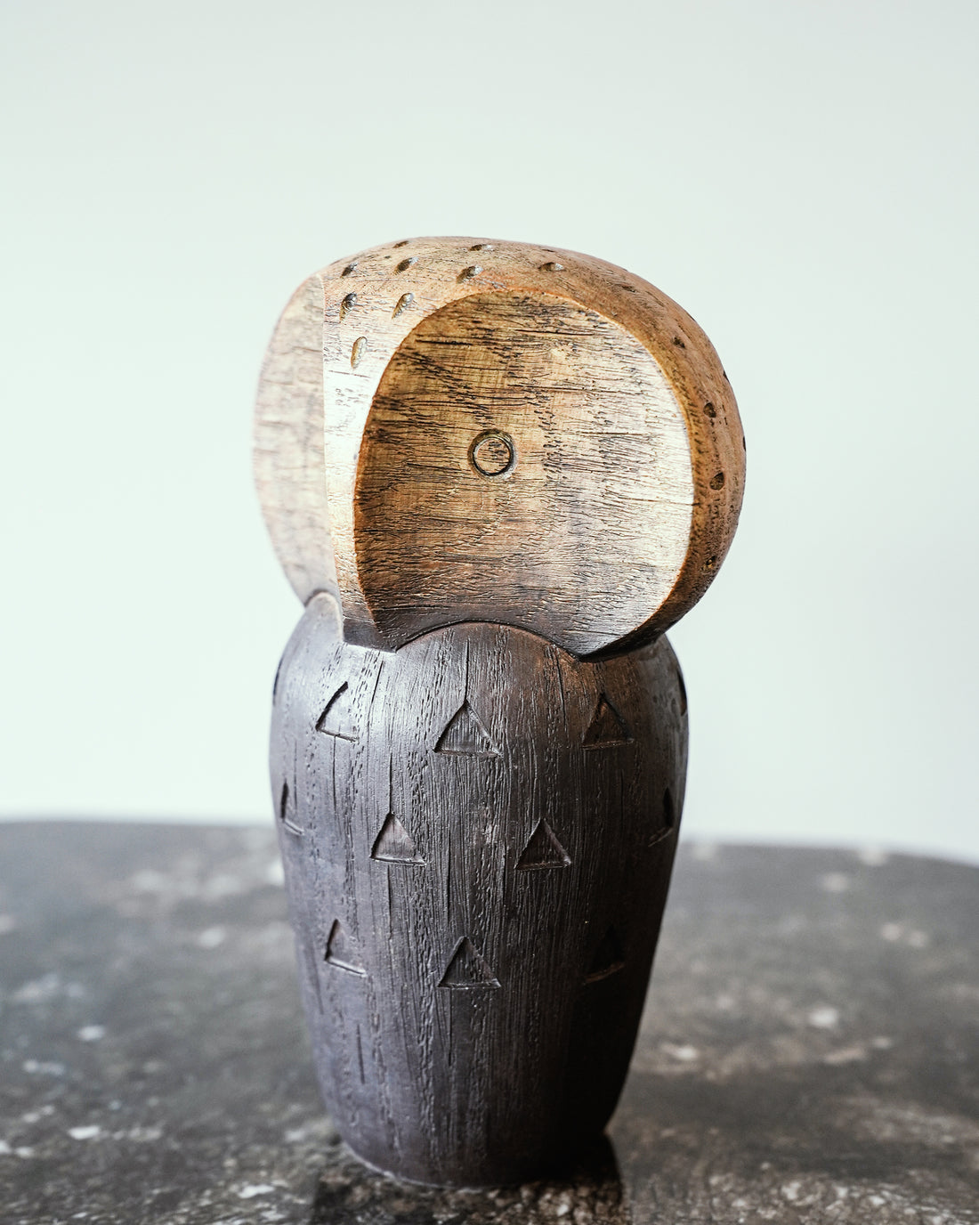 WOODEN OWL